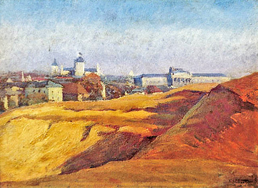 «Краєвид Львова». 1930. Полотно, олія